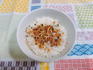 すべてが国産原料のふりかけ小魚