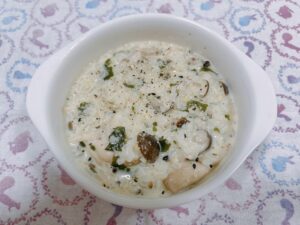 さつまいもミルクリゾット風