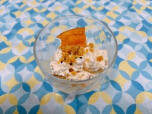 さつまいもとビスケットの簡単アイスデザート