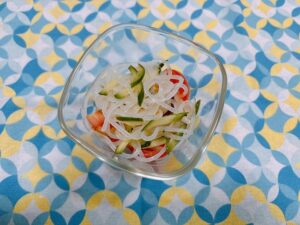 グリーンカレー風味の春雨サラダ