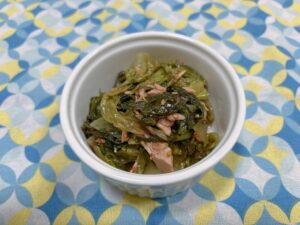 レタスとツナの梅ナムル