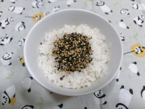 まぜかけごまわかめうめ