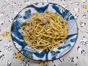 まぜ×かけごまわかめえび焼きそば