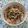 【簡単そうめんレシピ】鶏ささみと梅のわさびそうめん|国産海苔ふりかけで作るさっぱ