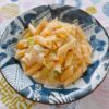 【簡単パスタ】澤田食品「フワっと国産紅ズワイの香ばし焼がに味ふりかけ」で作る！か